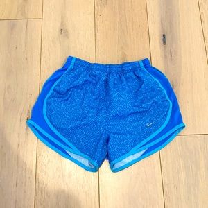 Blue pattern NIKE Shorts
